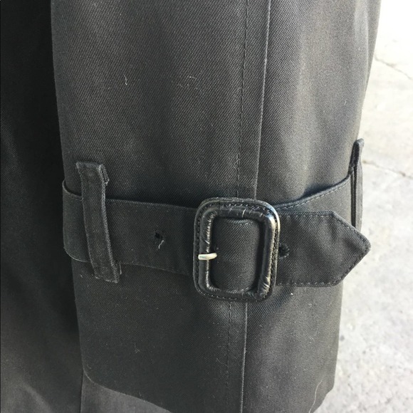 VINTAGE MENS BURBERRYS TRENCH COAT W/ WOOL LINING - Picture 13 of 15